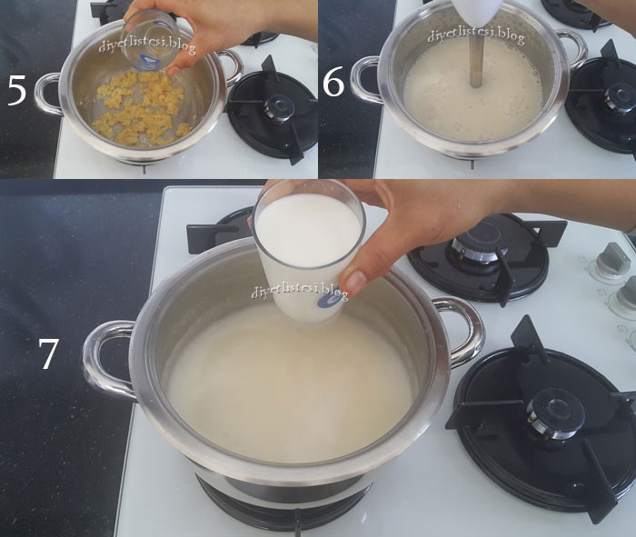 Mantar Çorbası Yapılışı Sütlü